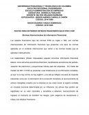 PAUTAS PARA ENTENDER ESTADOS FINANCIEROS BAJO IFRS O NIIF