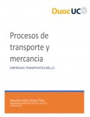 Transporte y distribución