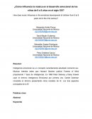 La música y la emociones de los niños