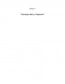 Psicología clínica y psiquiatría