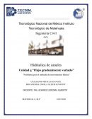 Flujo gradualmente variado. Problema por el método de incrementos finitos
