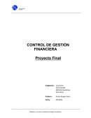 CONTROL DE GESTIÓN FINANCIERA