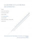La química y la cocina
