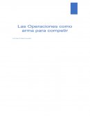 Las Operaciones como arma para competir