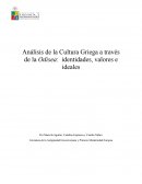 Análisis de la Cultura Griega a través de la Odisea: identidades, valores e ideales