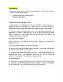 IMPLANTACION. Un “demostrador”