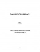 GESTION DE LA INNOVACION Y EMPRENDIMIENTO