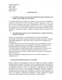 Capital Intelectual. Página 1