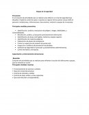 Etapas de la seguridad Prevención