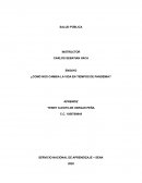 Ensayo ¿Comó nos cambia la vida en tiempos de pandemia?