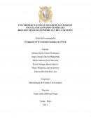 Impacto de la economía naranja en el Perú