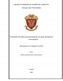 Articulación del sistema de administración de casas del Ejército a nivel nacional