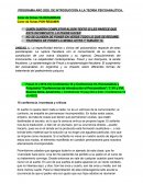 PROGRAMA AÑO 2020. DE INTRODUCCIÓN A LA TEORÍA PSICOANALÍTICA