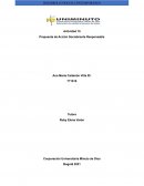 Propuesta de acción socialmente responsable
