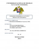 CUIDADO DE ENFERMERÍA EN SALUD AL NIÑO