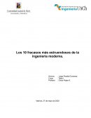 Los 10 fracasos más estruendosos de la ingeniería moderna