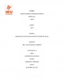 INNOVACION TECNOLOGICA EN INSTITUCIONES DE SALUD