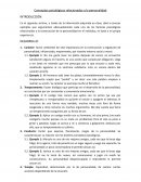 Conceptos psicológicos relacionados a la personalidad