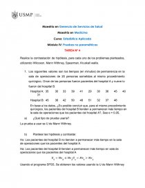 Pruebas no Paramétricas. Página 1