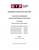 ANÁLISIS COMPARATIVO DE LA TEORÍA COGNITIVA Y TEORÍA CONDUCTUAL - Personalidad UTP