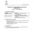 DESARROLLO DE HABILIDADES COMUNICATIVAS