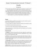 Causas Y Consecuencias al consumir “TV Basura”