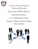 Tipos de Sociedades Mercantiles