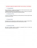 ESTRUCTURAS DE REPETICIÓN” FOR, WHILE, DO-WHILE