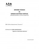 INFORME TÉCNICO DE SONDEO ELÉCTRICO VERTICAL