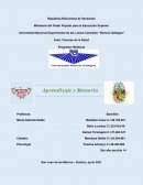 Aprendizaje y Memoria