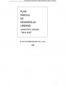 Plan Parcial de Desarrollo Urbano Subdistrito Urbano “Tala Sur”