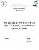 Plan Negocio empresa productora de jabones artesanales