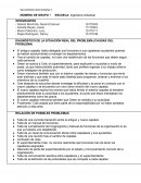 DIAGNÓSTICO DE LA SITUACIÓN REAL DEL PROBLEMA (CAUSAS DEL PROBLEMA)