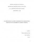 EL ACOSO ESCOLAR Y LAS CONDUCTAS DE RIESGO EN LOS ADOLESCENTES Y CÓMO INFLUYEN EN EL RENDIMIENTO ACADÉMICO Y PERSONAL