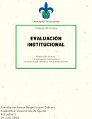 La evaluación institucional: una estrategia válida para la gestión escolar