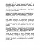 Rendición De Cuentas