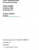 Caso THE BLOCHER COMPANY