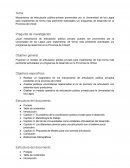 Mecanismos de articulación publico privado