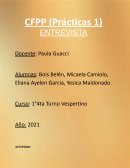 ENTREVISTA A LA DOCENTE MENA NORMA