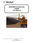 Hidrometalurgia del Cobre
