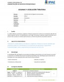 Administración de negocios internacionales. Aduanas y legislación tributaria