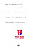 POBLACIÓN, MUESTRA Y VARIABLES