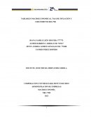 VARIABLES MACROECONOMICAS, TASA DE INFLACIÓN Y CRECIMIENTO DEL PIB