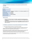 Formato: Fenómenos económicos en los procesos productivos de la sociedad