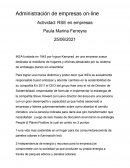 Actividad: RSE en empresas