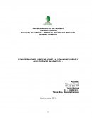 Consideraciones jurídicas sobre la eutanasia en niños y adolescentes en Venezuela
