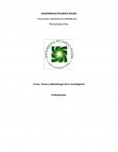 Teoría y Metodología de la Investigación. Leyes de la ciencia