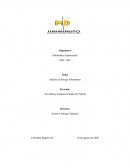 Análisis de Riesgo Informático