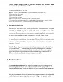 Clases de procedimiento de acuerdo el COIP