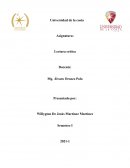 Lectura crítica Pasqual Alapont, El infierno de Marta